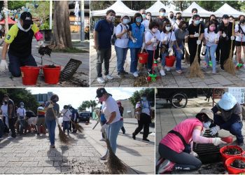 「愛傳承」清掃學習 美化鐵花新聚落