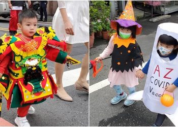 影音∕運用萬聖節活化多元教育  800人變裝踩街搞怪