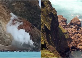 影音∕龜山島龜島磺煙噴發 地震專家關切