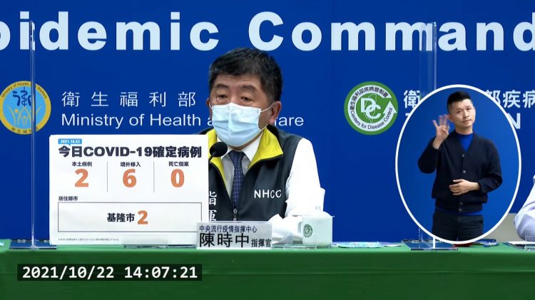 快訊/今日台灣再新增2例本土及6例境外移入