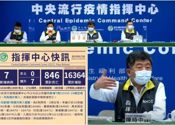 新冠確診10/23增7境外 6人有接種疫苗6人無症狀