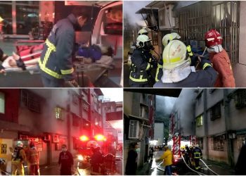 礁溪清晨大樓火警 打火兄弟救出11人3送醫