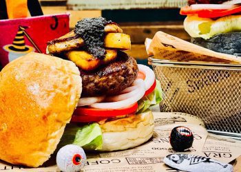 萬聖狂歡文華東方酒店瘋魷魚遊戲 Burger Ray 超邪惡心臟病堡大勝出  