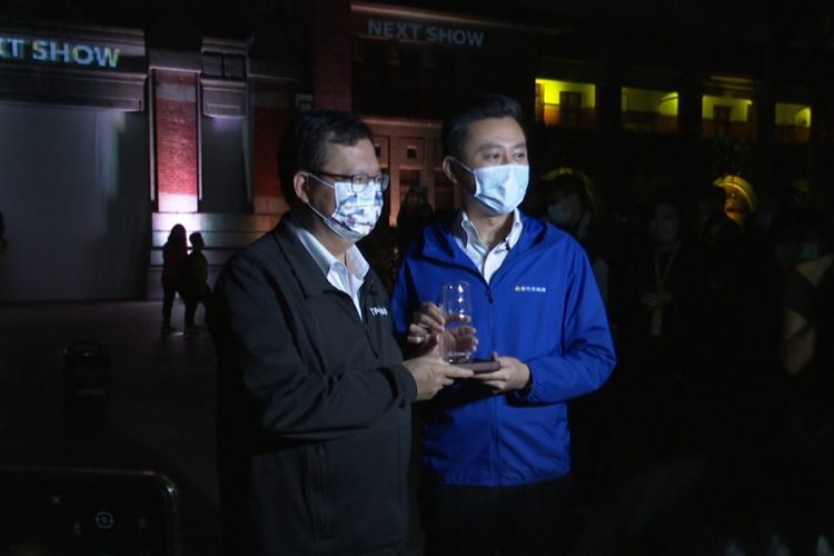 鄭文燦參觀光臨藝術節 大讚充分展現新竹魅力 鄭文燦參觀光臨藝術節  大讚充分展現新竹魅力