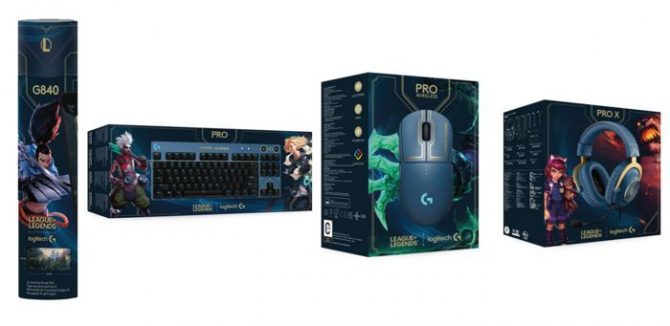 Logitech G 攜手《英雄聯盟》完整聯名商品　11 月 4 日台灣限量開賣珍藏經典