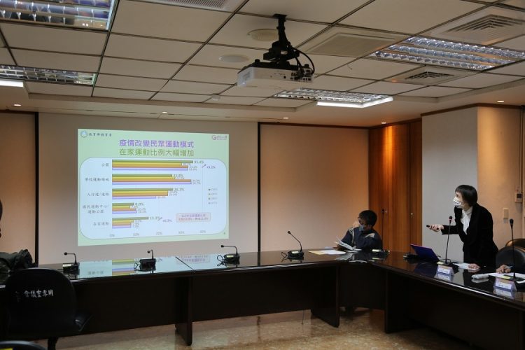 110年運動現況調查成果發表記者會 運動健康樂生活 多元運動i臺灣