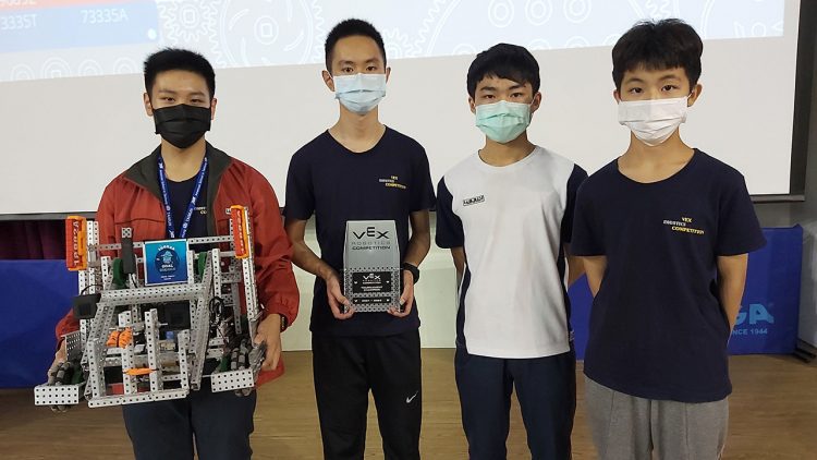 2021-2022 VEX Tipping Point機器人競賽 普台高中勇奪第一