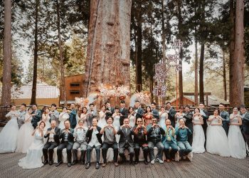 全台最高海拔森林系婚禮 首見金婚夫婦、二代青年回「嘉」