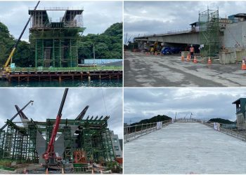 南方澳跨港大橋重建進度逾7成 111年9月通車