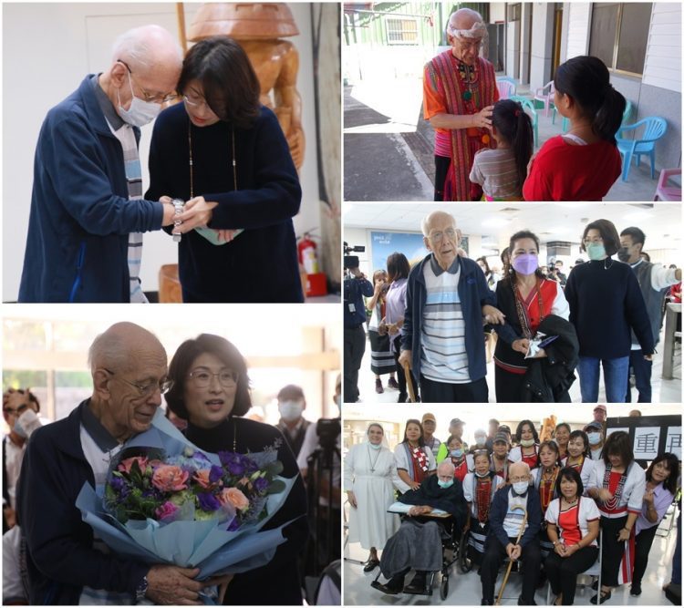 奉獻臺東偏鄉55載 葛德神父返瑞士 鄉親送行充滿感恩與不捨 奉獻臺東偏鄉55載 葛德神父返瑞士 鄉親送行充滿感恩與不捨