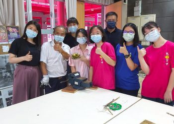 影音/文資局宜蘭技藝傳承 宜蘭高中學生體驗文創巧思