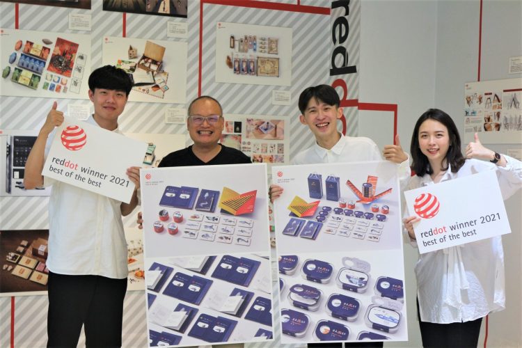 朝陽科大設計學院團隊奪德國紅點新銳設計獎 1萬歐元獎金入袋 朝陽科大設計學院團隊奪德國紅點新銳設計獎 1萬歐元獎金入袋