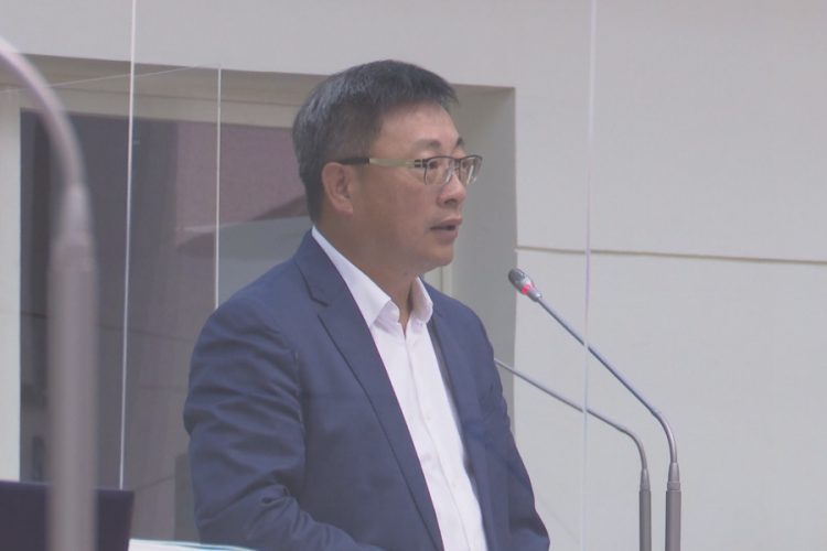 港南入口意象老舊 吳國寶籲加強維護