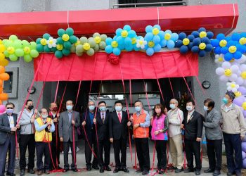 花工新綜合大樓揭牌儀式 冠蓋雲集