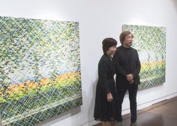 莊普新「境」界 方寸之間壓印成山川流水