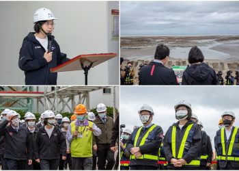 視察藻礁生態及大潭電廠　總統蔡英文：環保與國家發展可以雙贏