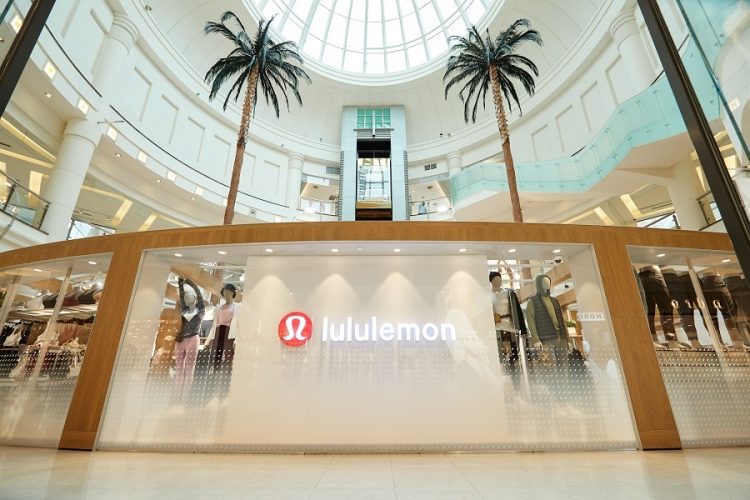 lululemon 微風廣場門市11月25日盛大開幕