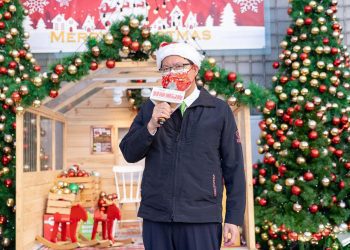 「桃園好市乘雙券」取了沒？鄭文燦市長化身聖誕老人送禮趣