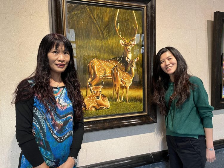 「藝遊未盡」廖素鈴西畫個展登臺中港區藝術中心　