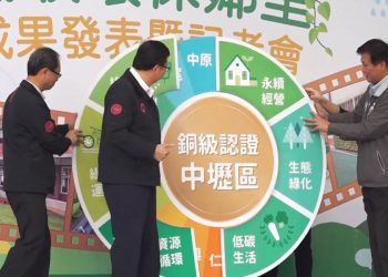 低碳鄰里再加分 中壢提升區銅級認證