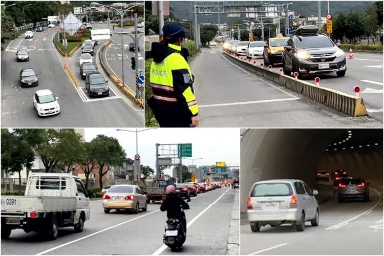 元旦出遊首日車流人潮湧現 宜花東現高峰 元旦出遊首日車流人潮湧現 宜花東現高峰