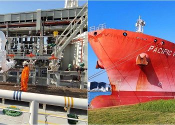 全球第一艘碳中和乙烯船抵臺