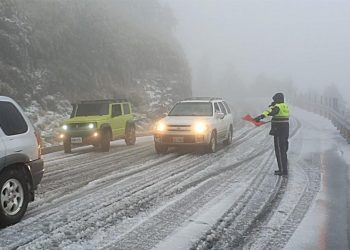 因應合歡山雪季 警方籲配合交通管制疏導