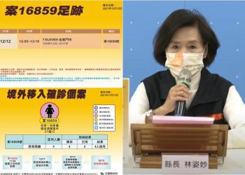 境外返國自主健康管理宜蘭確診個案 公共足跡曝光