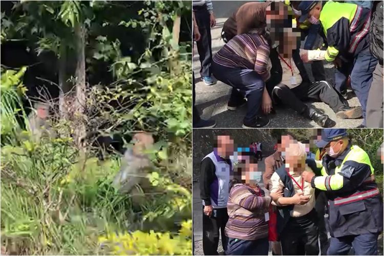 太魯閣天祥遊憩區猴群肆虐 老翁遭圍攻受傷