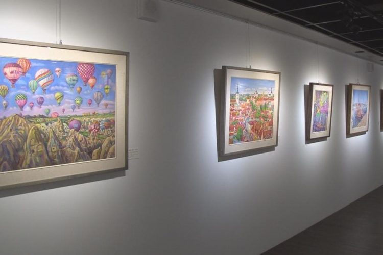 張翠滿畫遊西畫個展 環遊世界不用飄洋過海 張翠滿畫遊西畫個展 環遊世界不用飄洋過海