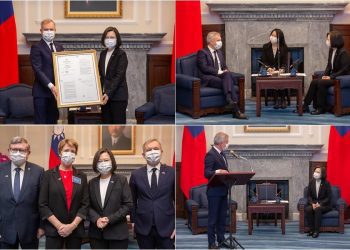 接見法國國民議會訪團 總統蔡英文：期待和歐盟夥伴做出更多貢獻