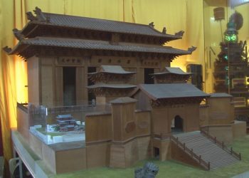 新竹佑聖宮建廟動土 北方式建築雄踞頭前溪畔