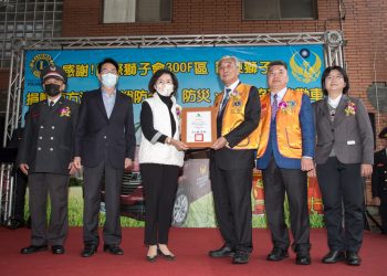 羅東獅子會捐百萬消防後勤車 提升義消救災效率