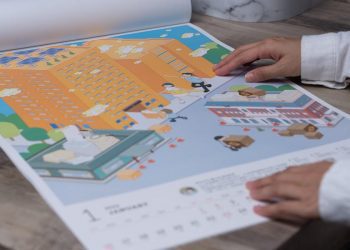 翻閱台灣電力史 台電2022《電驛心傳》超Q月曆登場