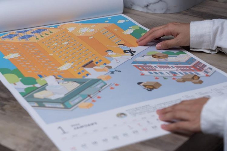 翻閱台灣電力史 台電2022《電驛心傳》超Q月曆登場 翻閱台灣電力史 台電2022《電驛心傳》超Q月曆登場