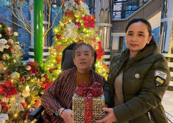 聖誕傳愛無國界 公益慈善企業家吳珅篁贈禮移工代表 