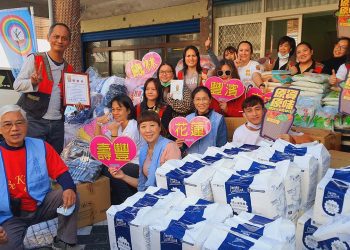 跨年前最溫暖的事 持修積善協會結合七大團隊 攜手進行寒冬送暖活動