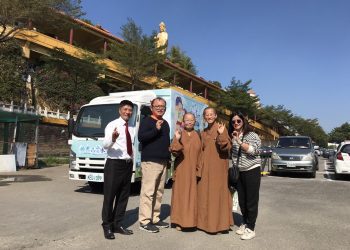 雲水書車開向馬祖 推廣閱讀傳遞書香