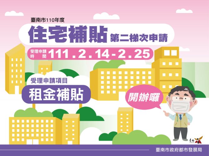 110年度第二次住宅補貼1