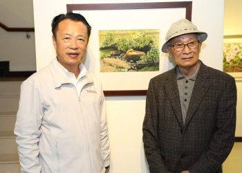75歲才開始作畫的嘉義之光　水彩畫家林英哲回鄉創作展就在梅嶺美術館