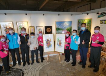 「健康富貴‧守護成雙」版畫 男女主角趙公明與陳靖姑吸睛