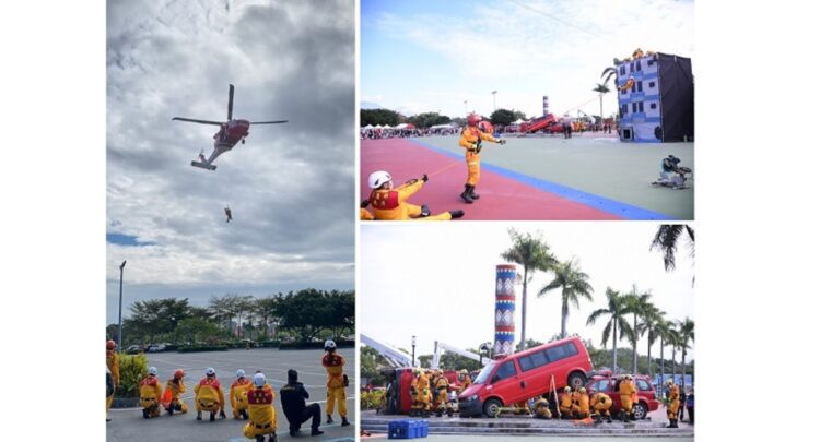 「災防能量大躍進、花蓮安全有保障」 花蓮縣消防局119消防節展成果 「災防能量大躍進、花蓮安全有保障」 花蓮縣消防局119消防節展成果