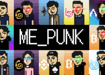 ▲「MePunk」NFT新手入門款！個人化頭像+最愛的幣種=幣圈通行證。(圖/ABM亞鏈行銷提供)