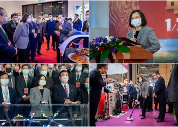 出席3C年終購物展  總統蔡英文：繼續做好防疫 拚經濟
