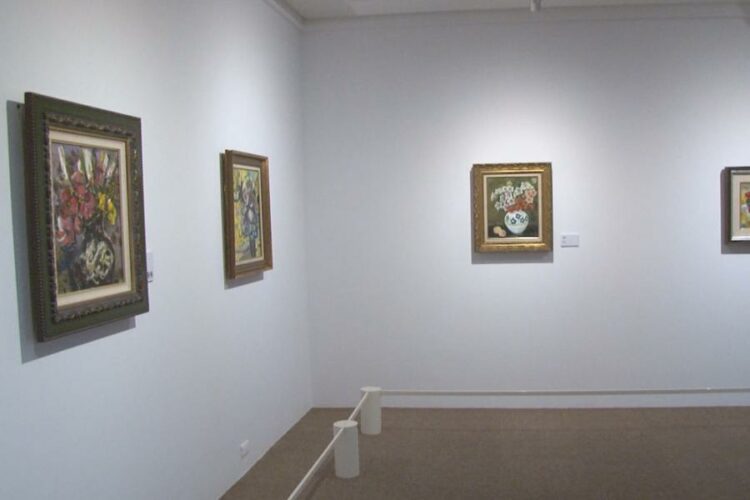 創價學會張炳南油畫展 作品蘊含濃烈鄉土情懷