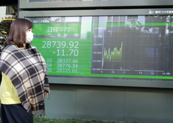 华尔街股市疲软 亚股周五普遍下挫