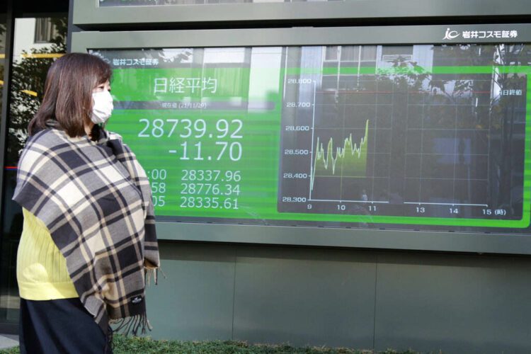 华尔街股市疲软 亚股周五普遍下挫