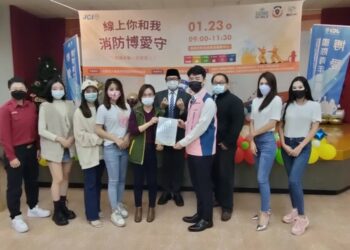 博愛青商會愛心捐贈物資 照顧弱勢新住民