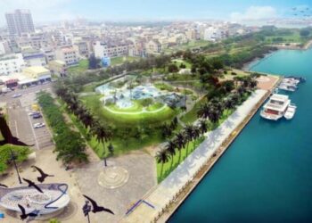 台南港濱公園改造特色遊戲場