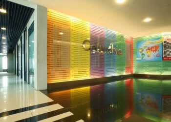 6星級實體學習環境。(圖/歌倫比亞美語提供)